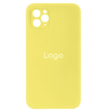 Чохол Silicone Case Full Size with Frame для iPhone 11 Pro Max Колір 51.Mellow Yellow 2020000242888