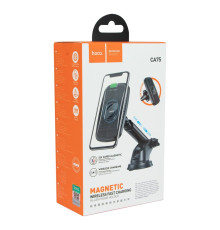 Автотримач Hoco CA75 + Wireless М'ята упаковка Колір Чорний 2020000386070 ma34144_3337898