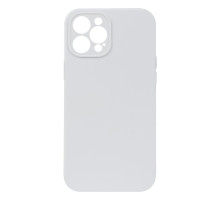 Чохол Silicone Case Full Camera no logo для iPhone 12 Pro Max М'ята упаковка Колір 09, White з гравіюванням 2020000389491