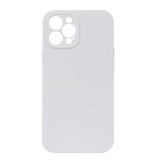 Чохол Silicone Case Full Camera no logo для iPhone 12 Pro Max М'ята упаковка Колір 09.White з гравіюванням 2020000389491