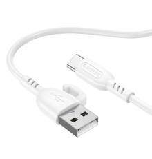 Кабель USB Borofone BX91 Type-C 3A Колір Білий 6974443389937