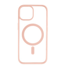 Чохол NEW TPU Color with Magsafe для iPhone 15 Колір 14, Pink 2020000391142