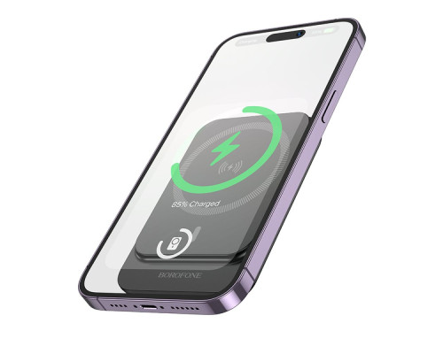 Універсальна Мобільна Батарея Power Bank Borofone BJ63 Nimble PD20W magnetic 5000mAh Колір Бiлий 6941991113932