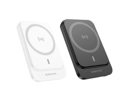 Універсальна Мобільна Батарея Power Bank Borofone BJ63 Nimble PD20W magnetic 5000mAh Колір Бiлий 6941991113932