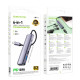 Хаб USB Borofone DH15 6-в-1 Type-C to HDMI+PD+USB3.0+USB2.0+SD+TF(L=0.15M) Колір Сiрий 6941991115585 ma35480_3346511