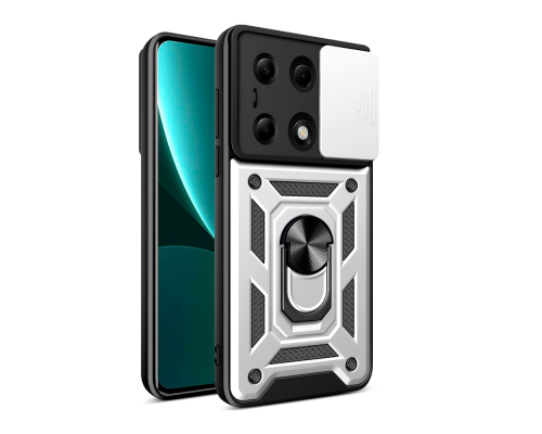 Чохол Armor Guard Shield для Xiaomi Redmi Note 13 Pro 4G/Poco M6 Pro 4G Колір Red 2020000486725 ma35017_3605339