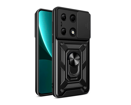 Чохол Armor Guard Shield для Xiaomi Redmi Note 13 Pro 4G/Poco M6 Pro 4G Колір Red 2020000486725 ma35017_3605339