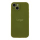 Чохол Silicone Case Full Size with Frame для iPhone 14 Колір 55.Pine Green 2020000482215 ma31935_3663094