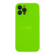 Чохол Silicone Case Full Size with Frame для iPhone 12 Pro Колір 51.Mellow Yellow 2020000444329