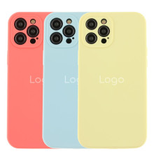 Чохол Silicone Case Full Size with Frame для iPhone 12 Pro Колір 51.Mellow Yellow 2020000444329
