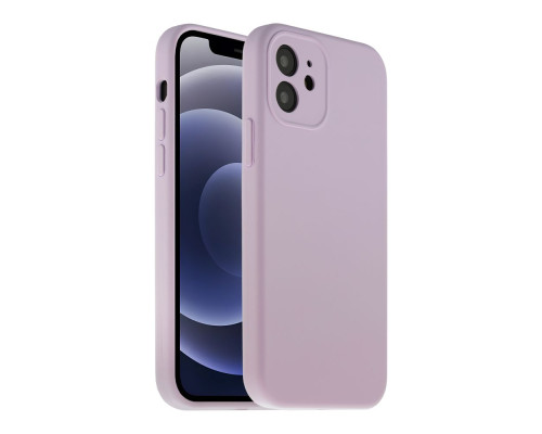 Чохол Silicone Case Full Size with Frame для iPhone 12 Колір 64.Light Cyan 2020000244691 ma24506_2730532