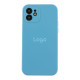 Чохол Silicone Case Full Size with Frame для iPhone 12 Колір 64.Light Cyan 2020000244691 ma24506_2730532