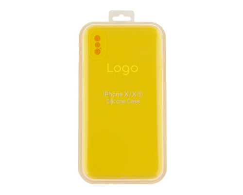 Чохол Silicone Case Full Size with Frame для iPhone X/Xs Колір 38.Shiny Pink 2020000444398 ma36210_3607115