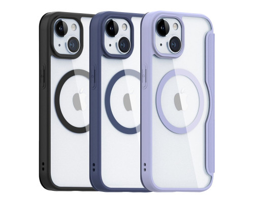 Чохол-книжка Dux Ducis Skin X Pro with MagSafe для iPhone 15 Колір Purple 6934913025192