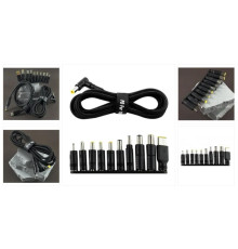 Кабель Type-C to DC PD100W 5.5х2.1 мм+10 Перехідників 1.8m Колір Чорний 2020000470298 ma37243_3611060