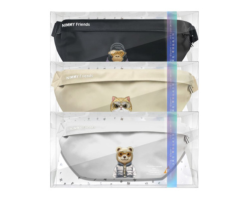 Сумка Nimmy Oblique Satchel Cool and Cute 2.0 Колір Gorilla 6971080310157 ma36947_3609614