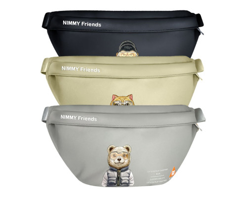 Сумка Nimmy Oblique Satchel Cool and Cute 2.0 Колір Gorilla 6971080310157 ma36947_3609614