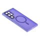 Чохол TPU+PC Magnetic Matte Camera Lens with Magsafe для Samsung Galaxy S25 Ultra 5G (S938) Колір Dark Purple 2020000470342 ma37136_3610476