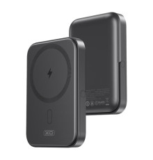 Універсальна Мобільна Батарея Power Bank XO PR242 PD20W Magnetic wireless 15W Type-C with U-shaped holder 5000mAh Колір Чорний 6920680857241 ma34899_3344261