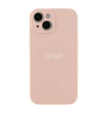 Чохол Silicone Case Full Size with Frame для iPhone 16 Колір 19.Pink Sand 2020000440581 ma35899_3605624