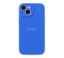 Чохол Silicone Case Full Size with Frame для iPhone 16 44.Shiny Blue ma35899_3605637 2020000440314