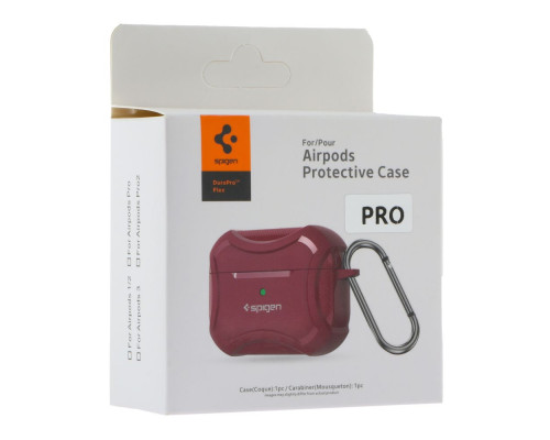 Футляр TPU Spigen DuraPro Flex with Hook для Airpods 1/2 Колір Black 2020000438625 ma35267_3345632