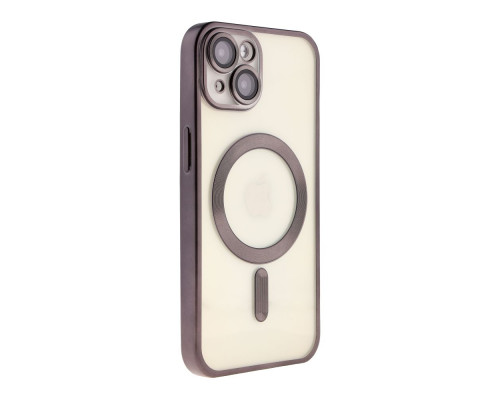Чохол TPU Metallic Chrome Full Camera with Magsafe для iPhone 16 Колір Chrome Gold 2020000451365 ma36189_3606931