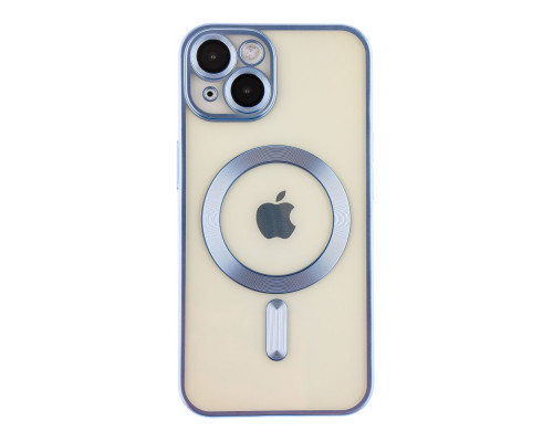 Чохол TPU Metallic Chrome Full Camera with Magsafe для iPhone 16 Колір Chrome Gold 2020000451365 ma36189_3606931