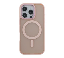 Чохол TPU+PC Goldencis Matte with MagSafe для iPhone 16 Pro Колір Pink 2020000444787