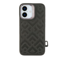 Чохол Kajsa Briquette Collection Rhombus with MagSafe для iPhone 16 Black ma36171_3606850 2020000458005