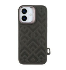 Чохол Kajsa Briquette Collection Rhombus with MagSafe для iPhone 16 Колір Black 2020000458005 ma36171_3606850