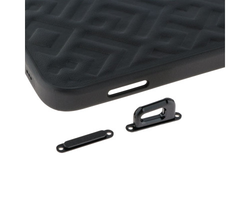 Чохол Kajsa Briquette Collection Rhombus with MagSafe для iPhone 16 Pro Max Колір Black 2020000457909 ma36173_3606860