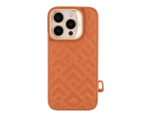 Чохол Kajsa Briquette Collection Rhombus with MagSafe для iPhone 16 Pro Max Колір Black 2020000457909 ma36173_3606860