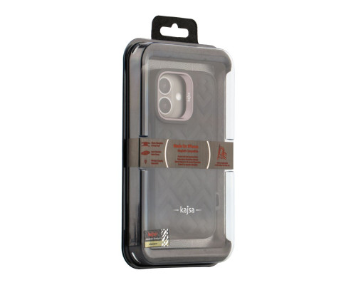 Чохол Kajsa Briquette Collection Rhombus with MagSafe для iPhone 16 Колір Black 2020000458005 ma36171_3606850