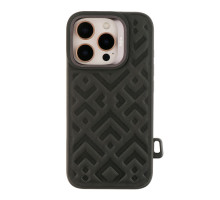 Чохол Kajsa Briquette Collection Rhombus with MagSafe для iPhone 16 Pro Max Black ma36173_3606860 2020000457909