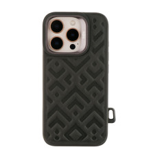 Чохол Kajsa Briquette Collection Rhombus with MagSafe для iPhone 16 Pro Max Колір Black 2020000457909 ma36173_3606860