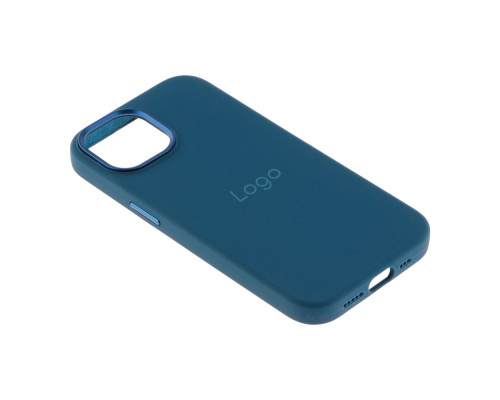 Чохол Silicone Case Metal Buttons (AA) для iPhone 15 Колір Midnight Blue 2020000452898 ma36094_3606639