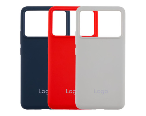 Чохол Liquid Silicone (AA) для Xiaomi Poco F6 Pro Колір 08.Dark Blue 2020000460749 ma37477_3612016