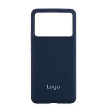 Чохол Liquid Silicone (AA) для Xiaomi Poco F6 Pro Колір 08.Dark Blue 2020000460749 ma37477_3612016