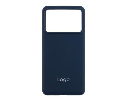 Чохол Liquid Silicone (AA) для Xiaomi Poco F6 Pro Колір 08.Dark Blue 2020000460749 ma37477_3612016