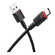 Кабель USB Borofone BX110 Type-C 3A Колір Чорний 6941991120749 ma37241_3611058