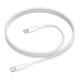 Кабель USB Borofone BX117 Type-C to Type-C 60W Колір Бiлий 6941991120206 ma37164_3610594