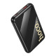 Універсальна Мобільна Батарея Power Bank Hoco Q37 Graceful 22.5W+PD20W with two cables 10000mAh Колір Чорний 6942007644914 ma36606_3608645