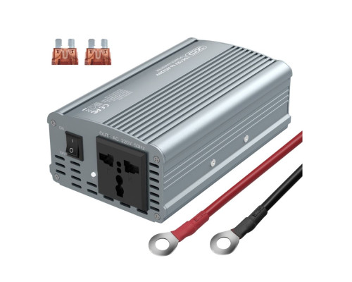Автомобільний Інвертор XO CZ021 Колір Сiрий 6920680861514 ma37171_3869616