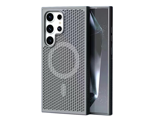 Чохол TPU+PC AeroCool with MagSafe для Samsung Galaxy S25 Ultra 5G (S938) Колір Grey 2020000465164 ma36418_3608057