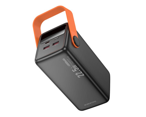 Універсальна Мобільна Батарея Power Bank Borofone BJ66B Magnifico 22.5W+PD20 60000 mAh Колір Чорний 6941991115165 ma36432_3608145