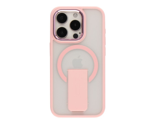 Чохол TPU+PC FlexGuard Magnetic Ring Stand для iPhone 16 Pro Max Колір Pink 2020000467168 ma36753_3609030