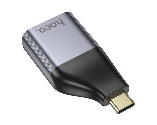 Перехідник Hoco UA34 Type-C to VGA 2K 60HZ Колір Сiрий 6942007645591 ma36837_3609331
