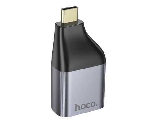 Перехідник Hoco UA34 Type-C to VGA 2K 60HZ Колір Сiрий 6942007645591 ma36837_3609331