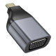 Перехідник Hoco UA34 Type-C to VGA 2K 60HZ Колір Сiрий 6942007645591 ma36837_3609331